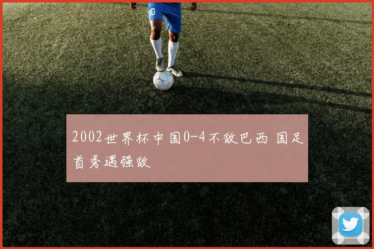 2002世界杯中国0-4不敌巴西 国足首秀遇强敌
